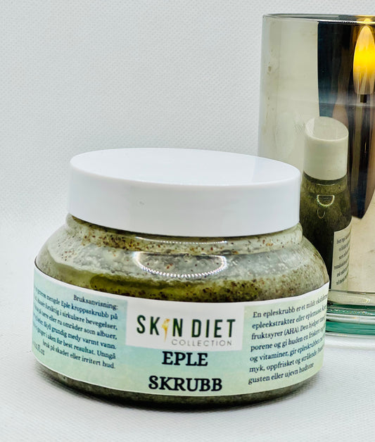 Eple Body Scrub med Jojoba | Apple Body Soap Scrub with Jojoba