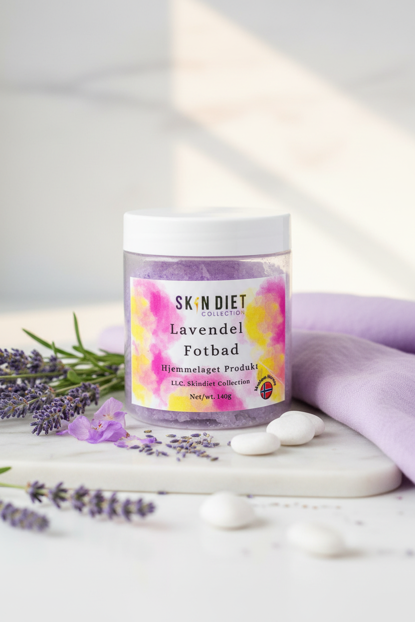 Lavendel Fotbad Tabletter