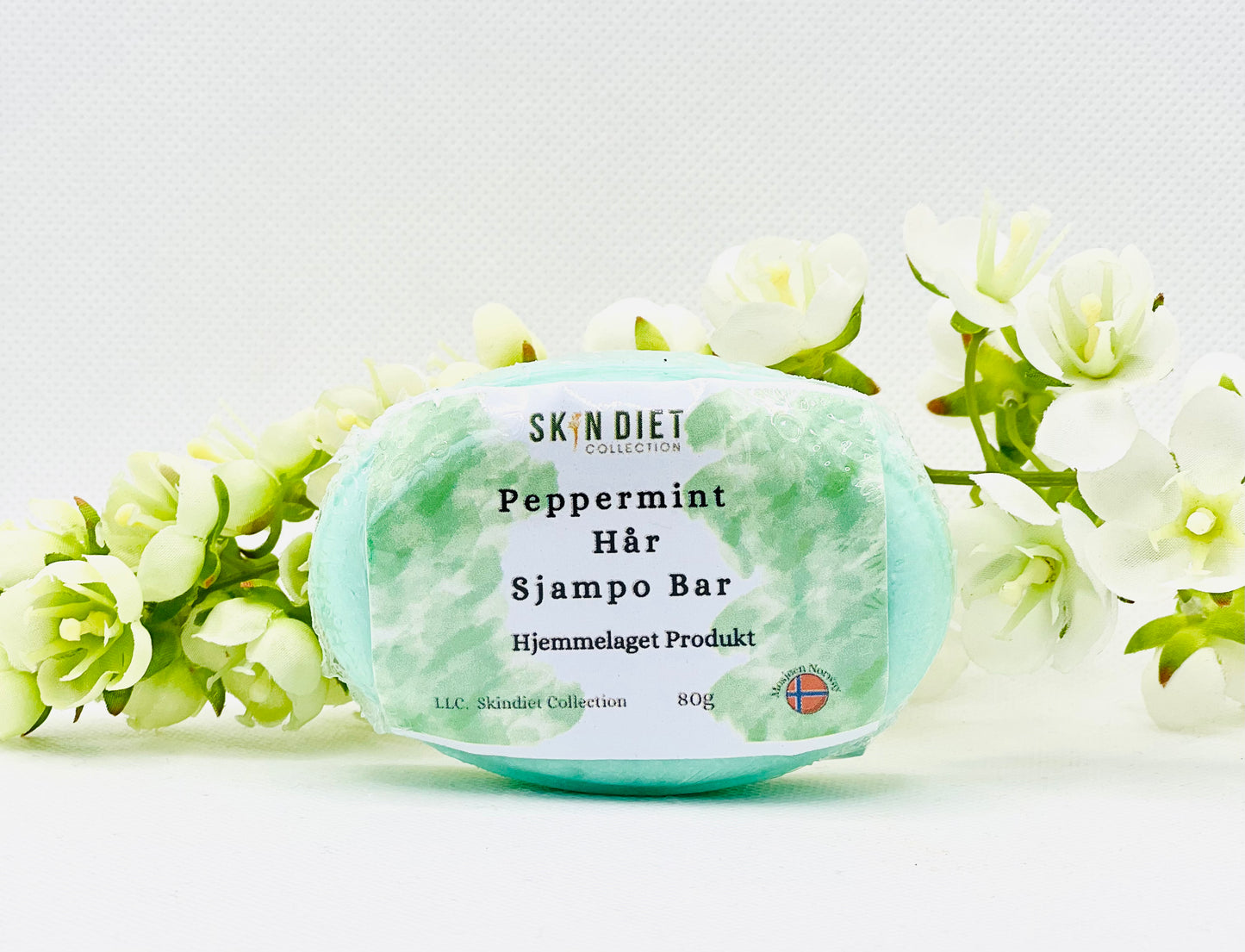 Peppermint Sjampo Bar | Shampoo Bar 90g