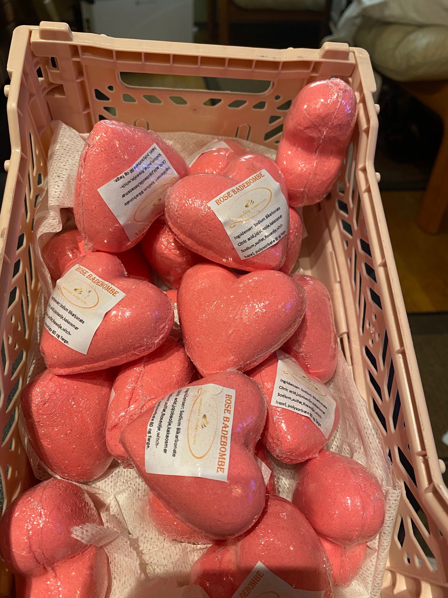 Hjerte badebombe | Heart Bath Bomb