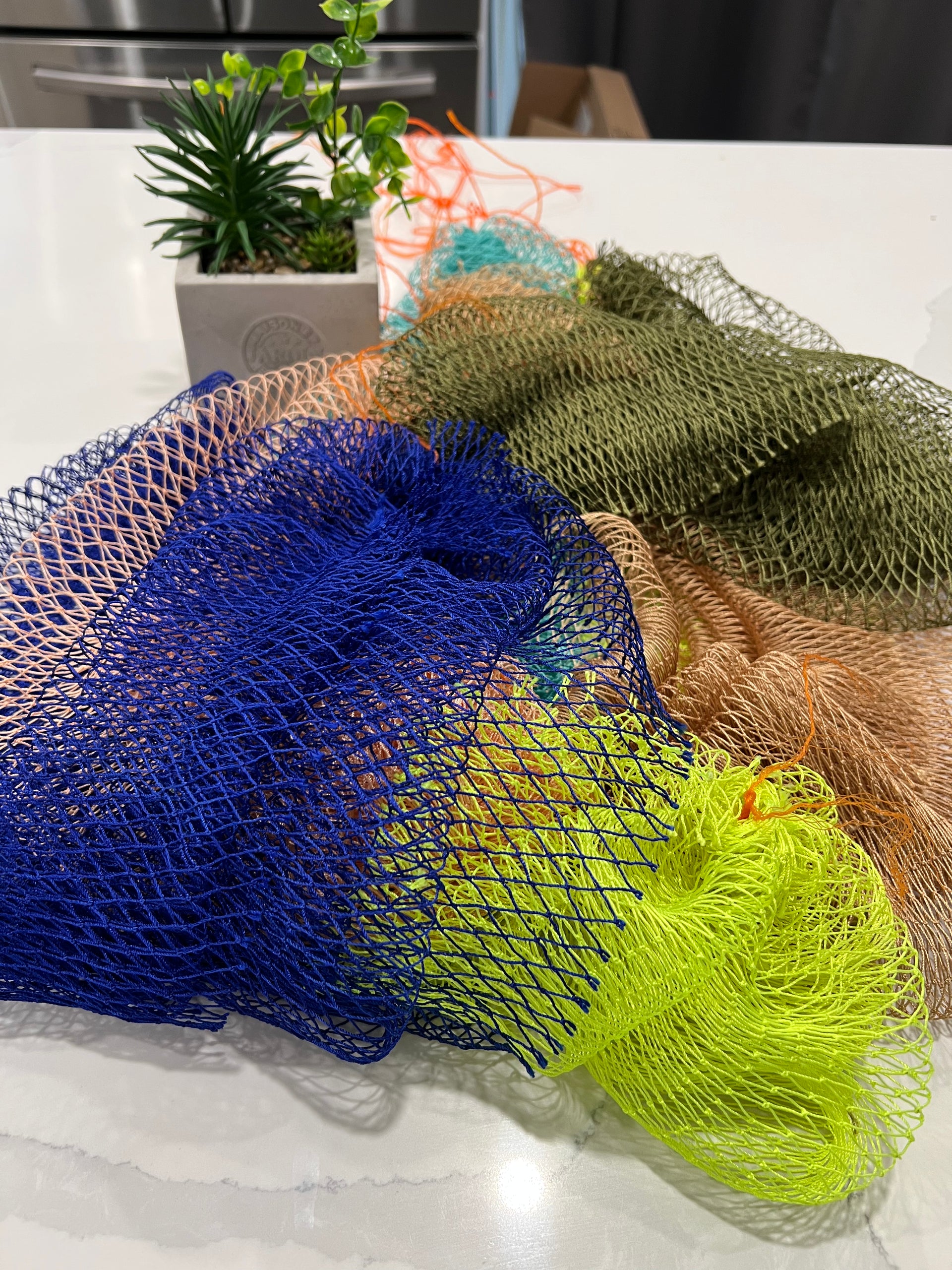 african fish nets Exfoliating Net – Skindiet Collection long-distance casting reels softer skin Nylon Rope Lures for Color:Tropic Woods - Marshwater