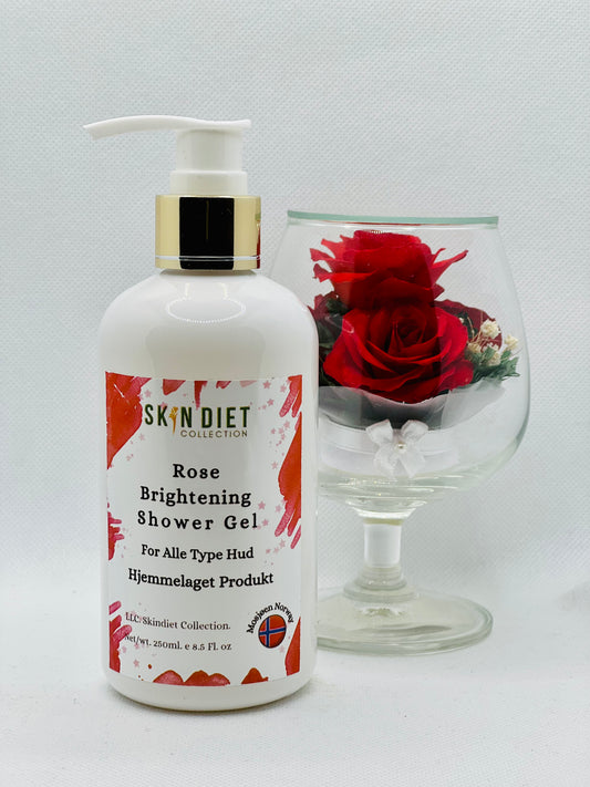Rose Brightening shower gel