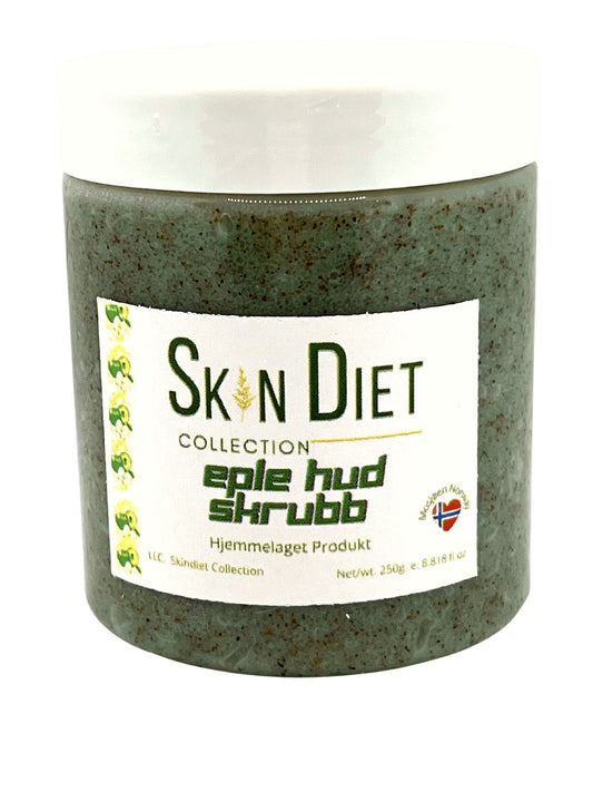 Eple Body Scrub med Jojoba | Apple Body Soap Scrub with Jojoba